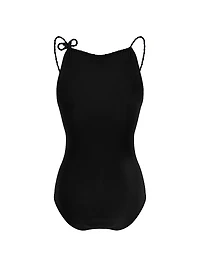 Tresses Jersey One-Piece Swimsuit