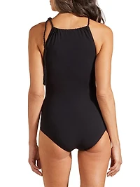 Tresses Jersey One-Piece Swimsuit
