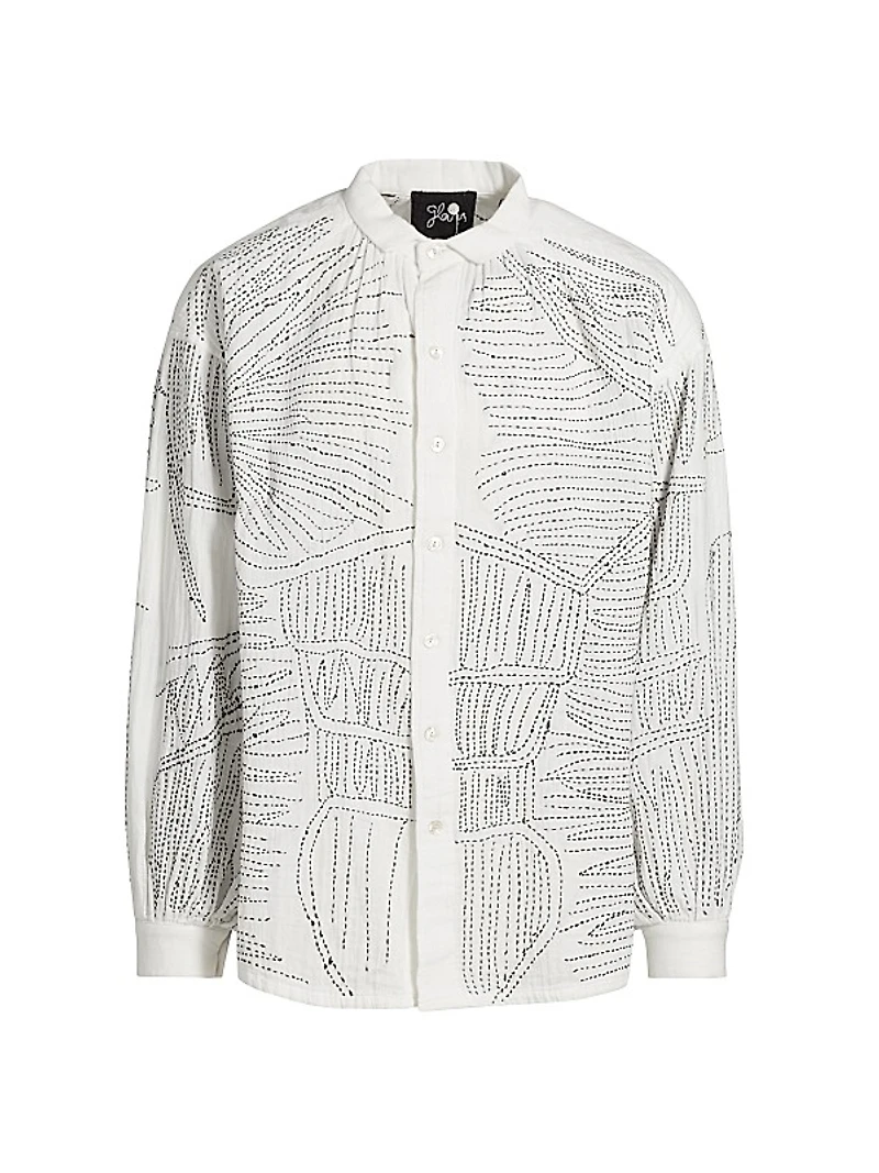 Anatomical Button-Front Shirt