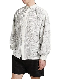 Anatomical Button-Front Shirt