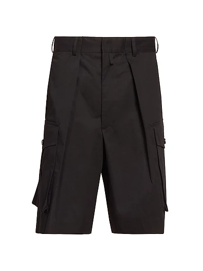 Piers Pleated Cargo Shorts