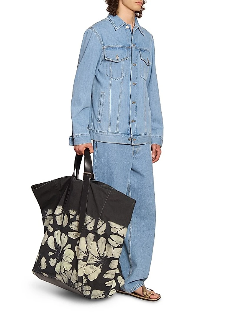 Pine Relaxed Wide-Leg Jeans