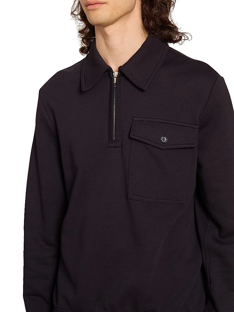 Haswell Cotton Terry Sweater