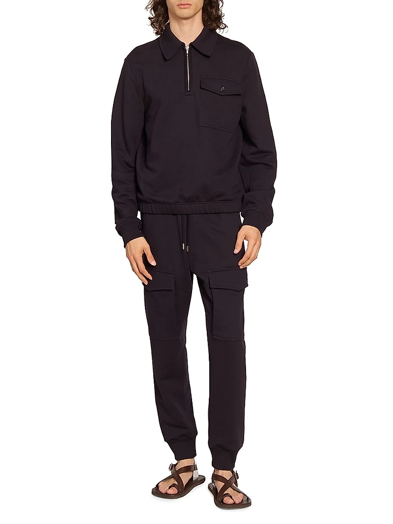 Haswell Cotton Terry Sweater