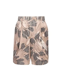 Plato Floral Pull-On Shorts
