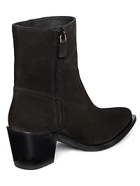 Tate 65MM Suede Ankle Booties