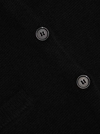 Wool-Cashmere Knit Cardigan