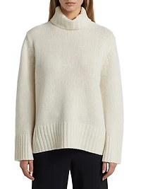 Cashmere Jet Turtleneck Sweater