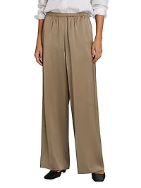 Demi Wide-Leg Pull-On Pants