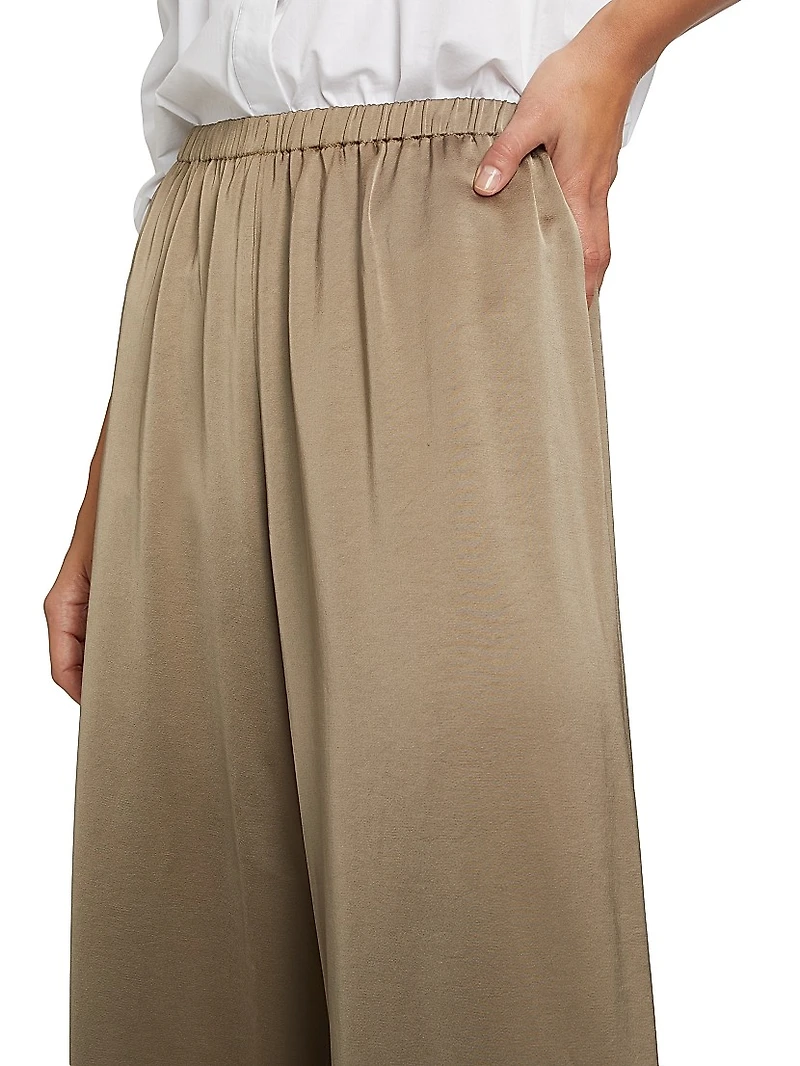 Demi Wide-Leg Pull-On Pants