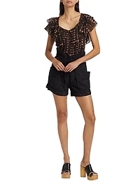 Madrana Printed Cotton Top