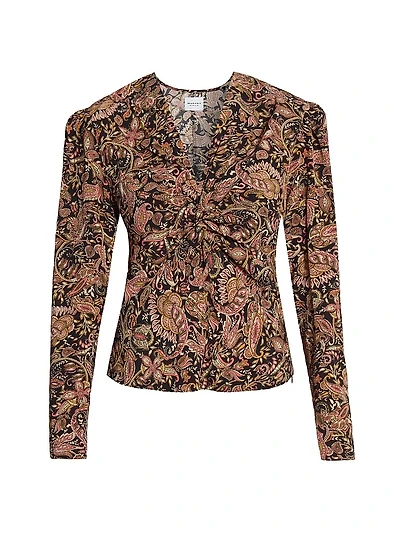 Kelyane Paisley Cotton Top
