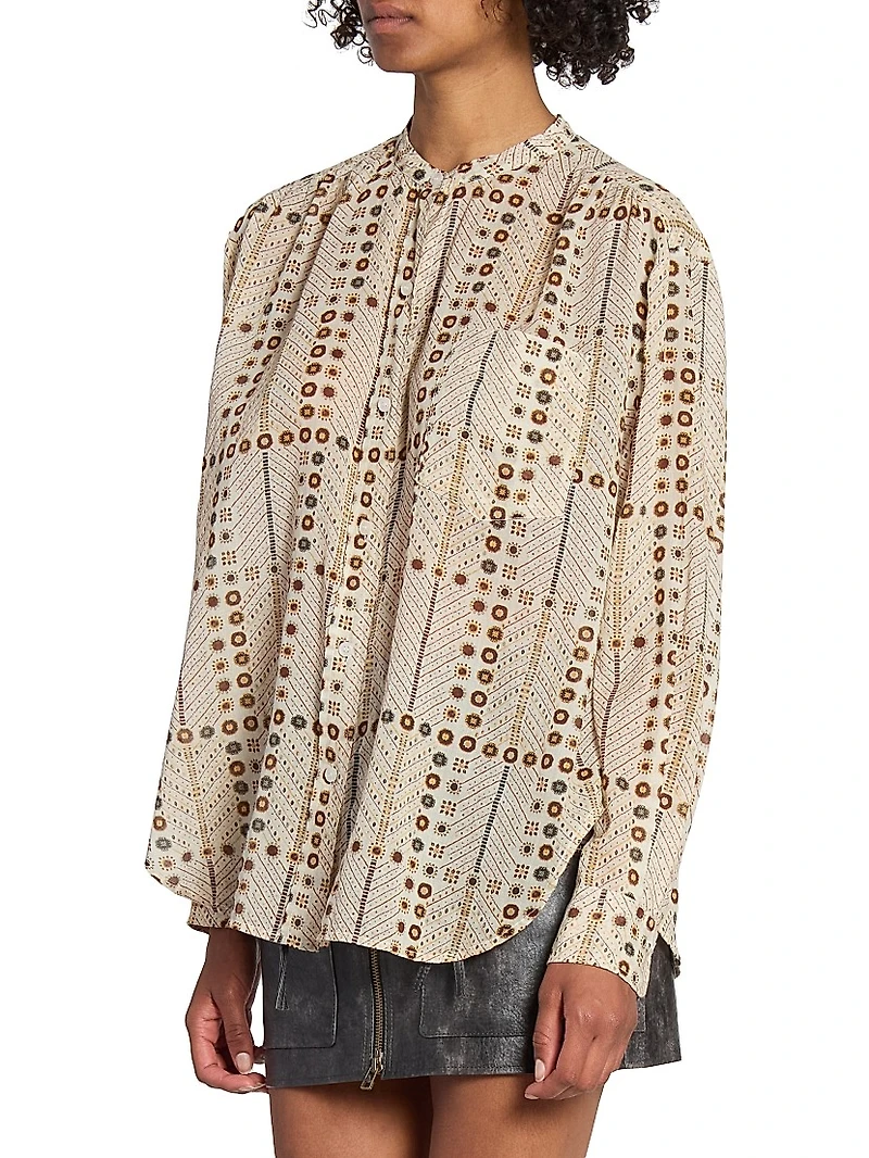 Mexika Printed Cotton Top