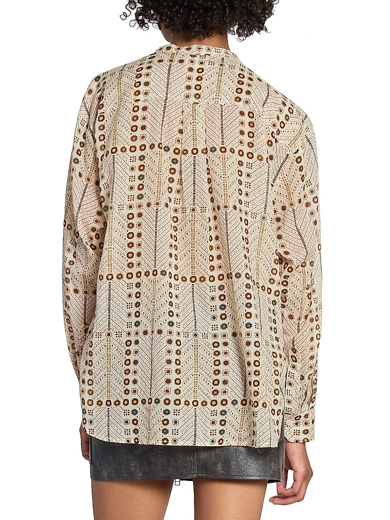 Mexika Printed Cotton Top