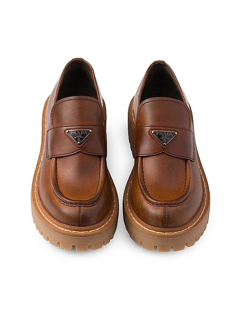 Leather Loafers