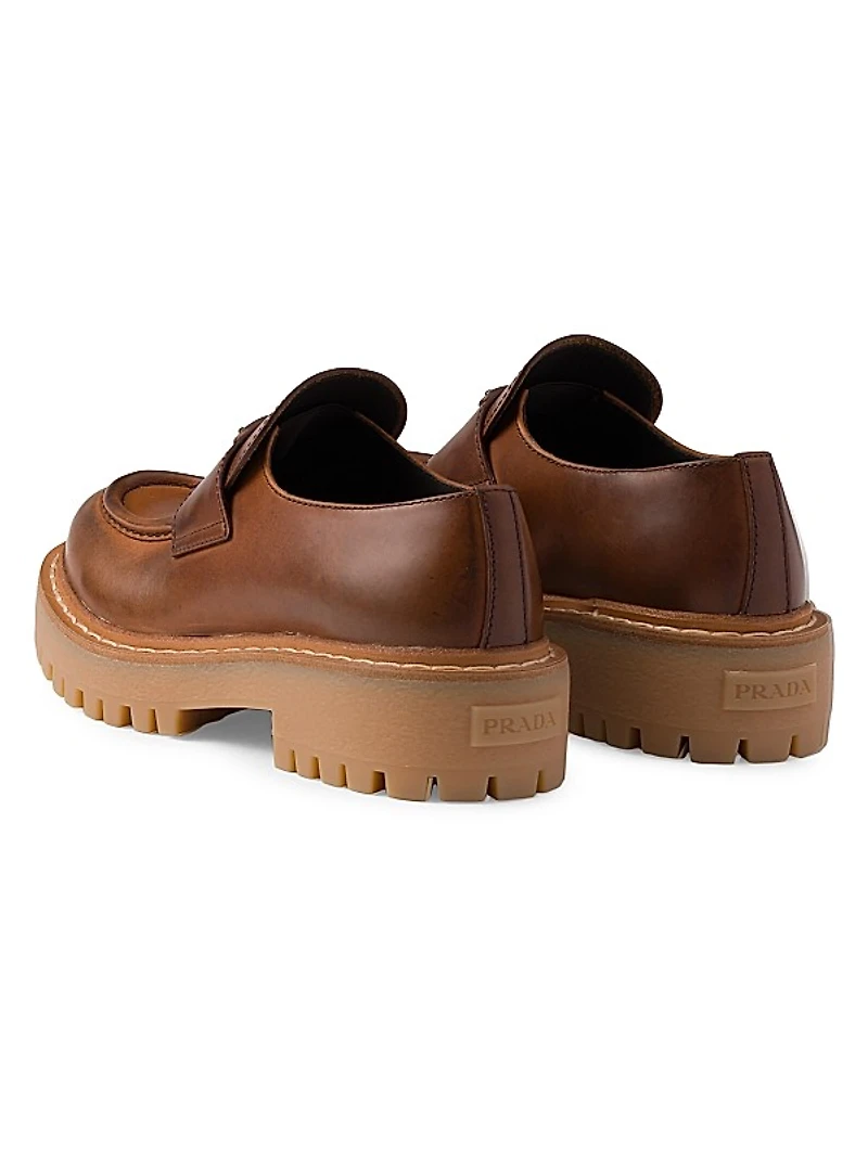 Leather Loafers