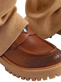 Leather Loafers