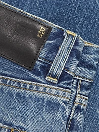 Romeo Mid-Rise Straight-Leg Jeans