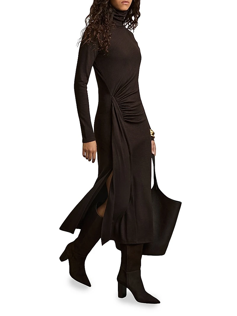 Nile Jersey Knit Midi-Dress