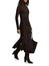 Nile Jersey Knit Midi-Dress