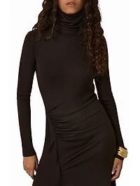 Nile Jersey Knit Midi-Dress