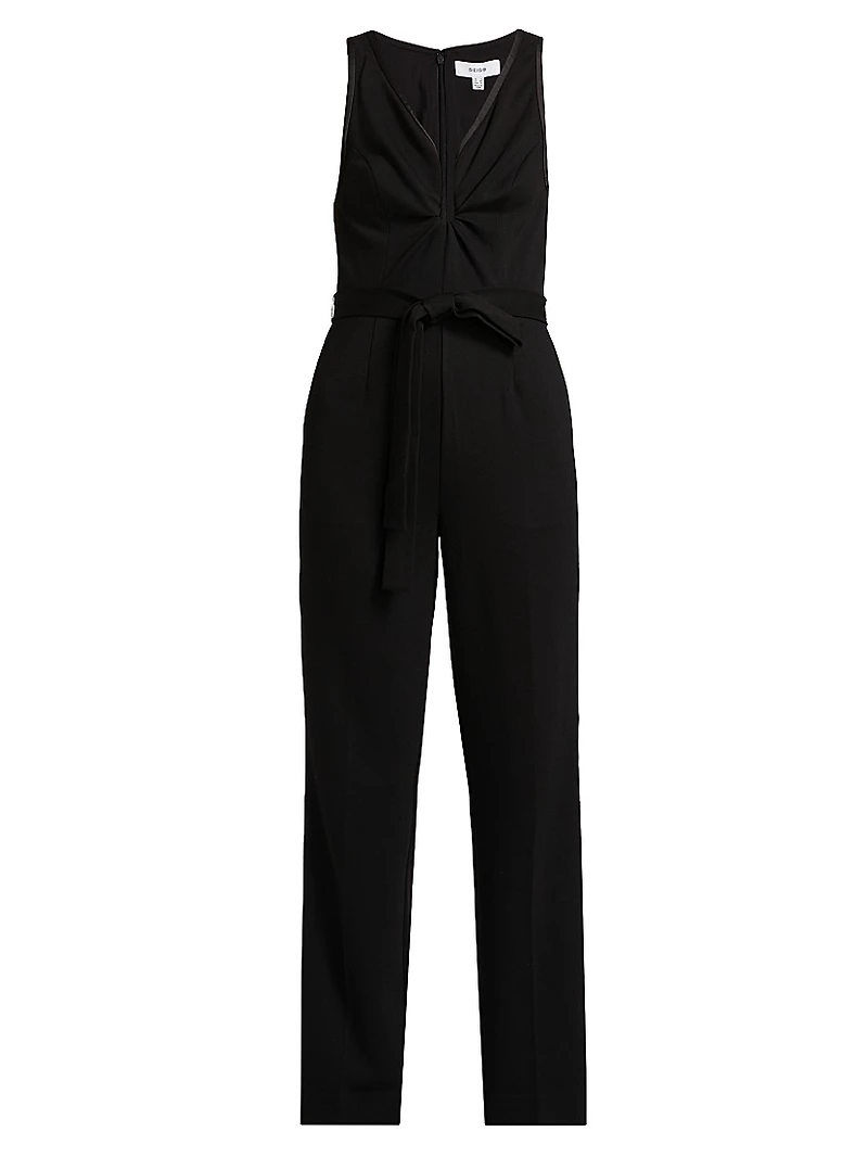 Eva Sleeveless Wide-Leg Jumpsuit
