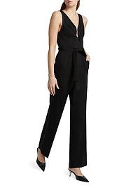 Eva Sleeveless Wide-Leg Jumpsuit
