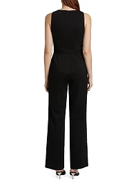 Eva Sleeveless Wide-Leg Jumpsuit