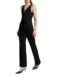 Eva Sleeveless Wide-Leg Jumpsuit