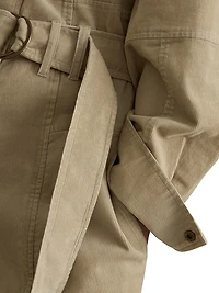 Mara Cotton Corduroy Tapered Jumpsuit