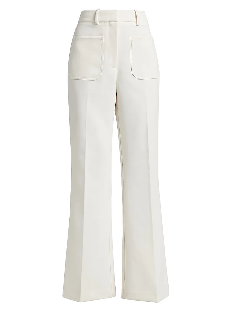 Priya Seamed Flare Trousers