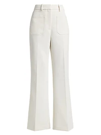 Priya Seamed Flare Trousers