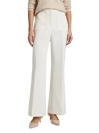 Priya Seamed Flare Trousers