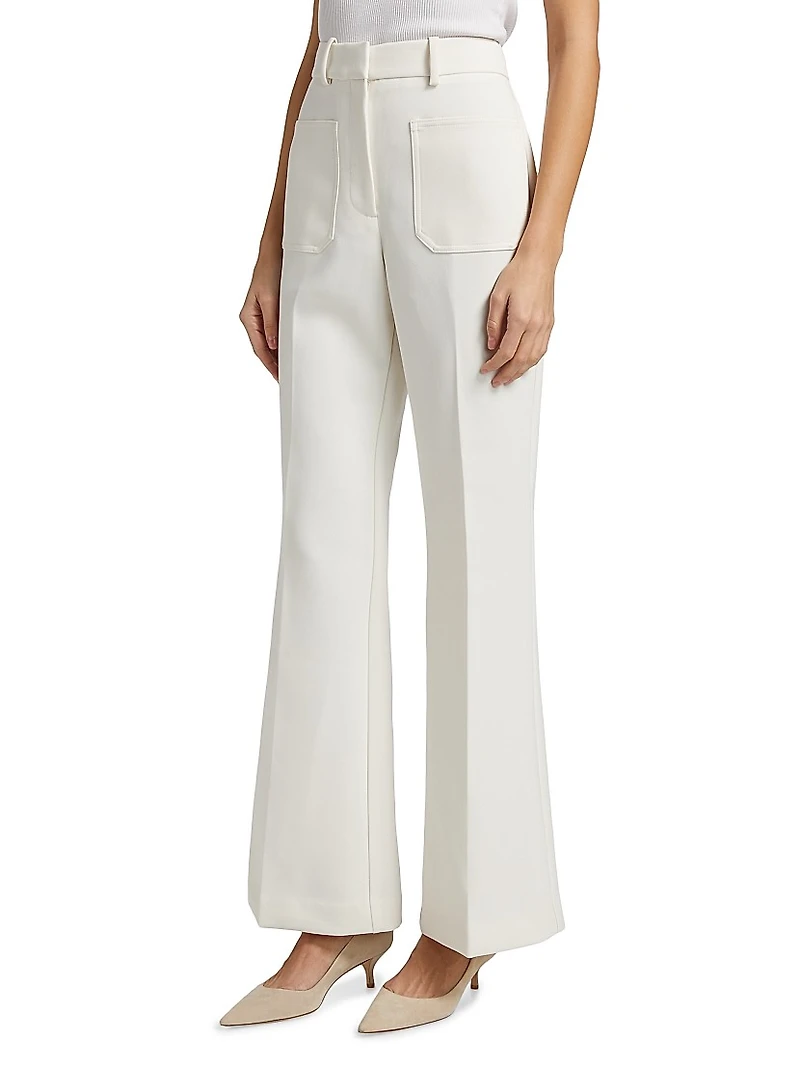 Priya Seamed Flare Trousers