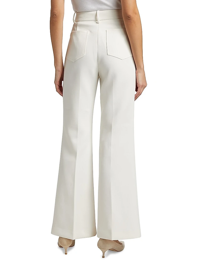 Priya Seamed Flare Trousers