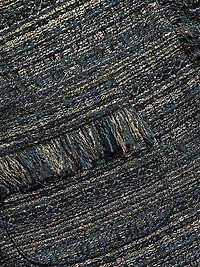 Angelina Metallic Tweed Jacket