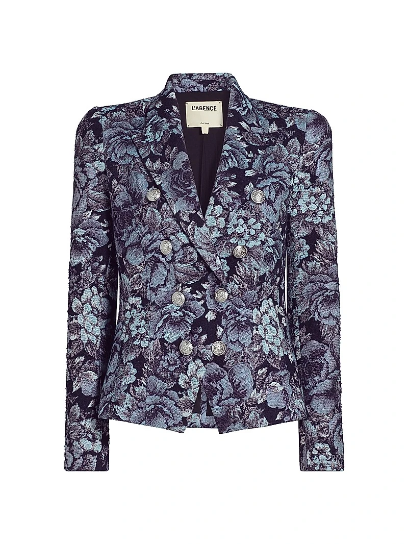 Bethany Floral Boxy Blazer