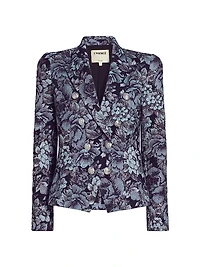 Bethany Floral Boxy Blazer