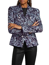 Bethany Floral Boxy Blazer