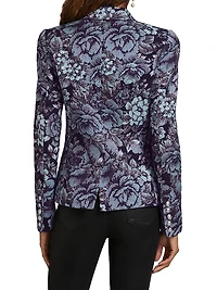 Bethany Floral Boxy Blazer