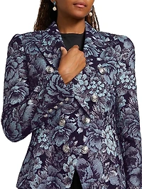 Bethany Floral Boxy Blazer