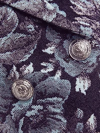 Bethany Floral Boxy Blazer