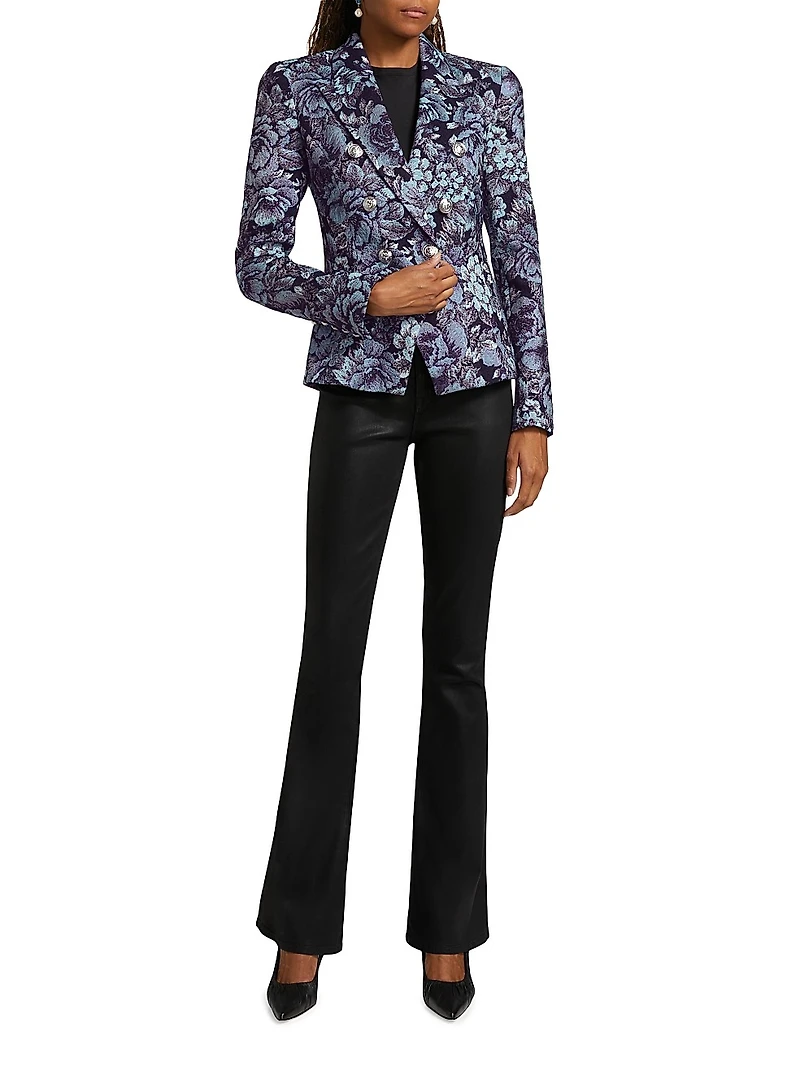 Bethany Floral Boxy Blazer