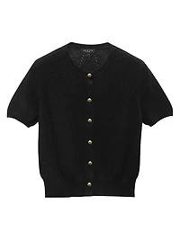 Dina Cotton-Cashmere Blend Cardigan