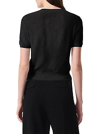 Dina Cotton-Cashmere Blend Cardigan