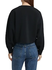 Abby Scuba Crewneck Cardigan