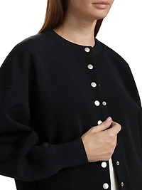 Abby Scuba Crewneck Cardigan