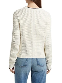 Daria Stretch Cotton Cardigan
