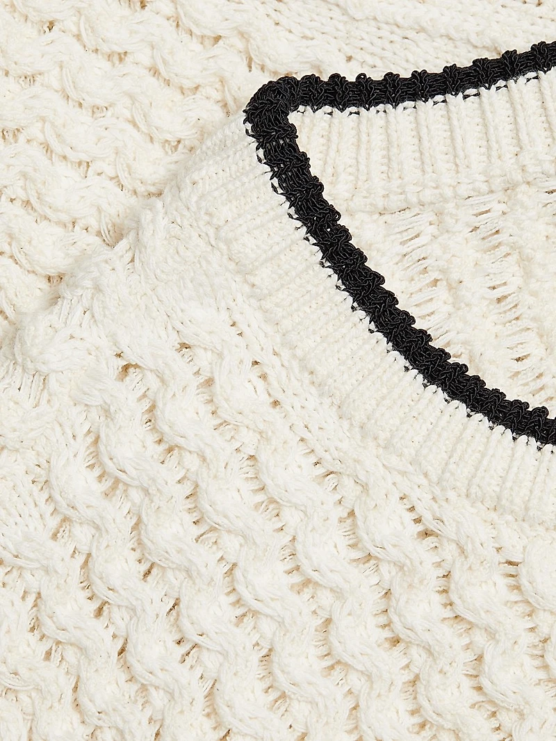 Daria Stretch Cotton Cardigan