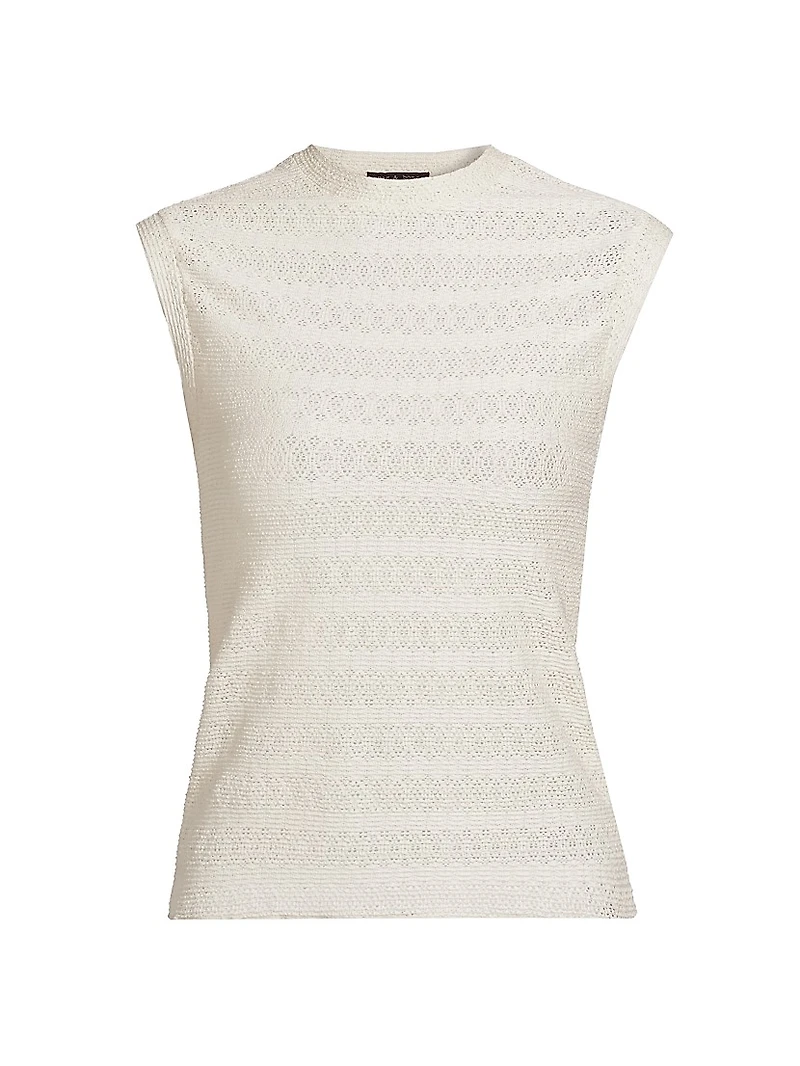 Julia Pointelle Muscle Top